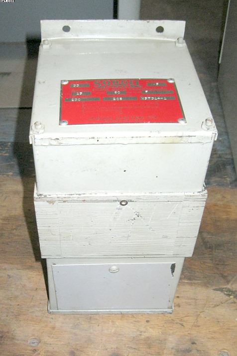 SORGEL Step Down Transformer, 15 kva, 230-208v 1/60,